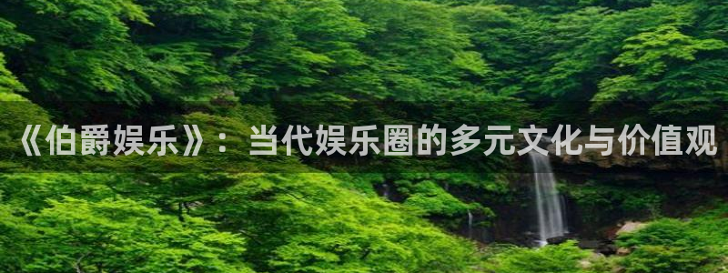 壹号大舞台怎么下载：《伯爵娱乐》：当代娱乐圈的多元文化与价值观